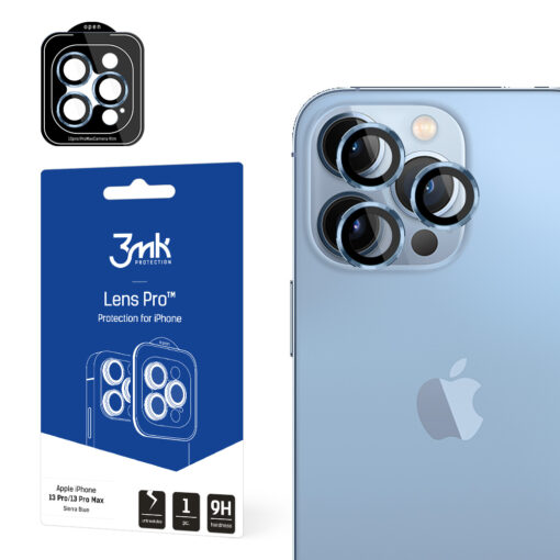 Apple iPhone 13 PRO13 PRO MAX kaamera objektiivide kaitse  3mk Protection Pro Sierra Blue